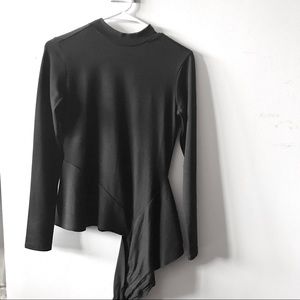 Leith Black Blouse